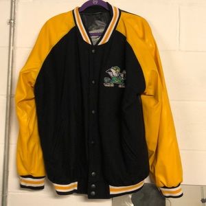 Steve & Barry's Black and Yellow Varsity Jacket